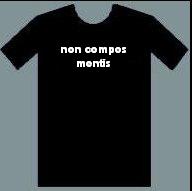 non compos mentis