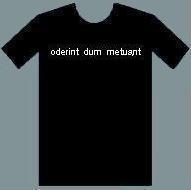 oderint dum metuant